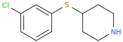  piperidin-4-yl 3-chlorophenyl thioether.png