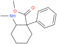 1-carbmethoxy-1-phenyl-2-methylaminocyclohexane.png