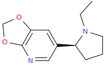 2-(2S)-(5,6-methylenedioxypyridin-3-yl)-1-ethylpyrrolidine.png