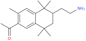 1-(6-acetyl-1,1,4,4,7-pentamethyltetralin-2-yl)-2-aminoethane.png