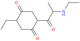 1-(4-ethyl-2,5-dioxocyclohex-1-yl)-1-oxo-2-ethylaminopropane.png