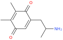 1-(3,4-dimethyl-2,5-benzoquinone-1-yl)-2-aminopropane.png