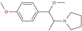 1-(4-methoxyphenyl)-1-methoxy-2-(1-pyrrolidinyl)propane.png