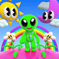 Happy Area 51 GIF by DOMCAKE