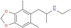 1-(2,6-dimethyl-3,4-methylenedioxyphenyl)-2-ethylaminopropane.png