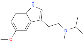 N-methyl-N-isopropyl-1-(5-methoxyindole-3-yl)-2-aminoethane.png