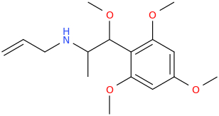 N-allyl-1-(2,4,6-trimethoxyphenyl)-1-methoxy-2-aminopropane.png