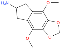 2-amino-4,7-dimethoxy-5,6-methylenedioxyindan.png