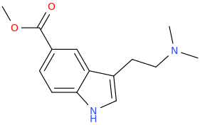 1-(5-carbomethoxyindole-3-yl)-2-dimethylaminoethane.png