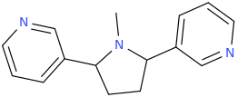 1-methyl-2,5-di(3-pyridinyl)pyrrolidine.png