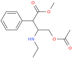 1-phenyl-1-carbomethoxy-2-ethylamino-3-acetoxypropane.png