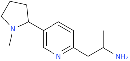 1-(4-(1-methyl-2-pyrrolidinyl)-2-azaphenyl)-2-aminopropane.png