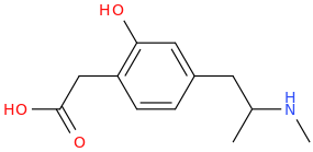 1-(3-hydroxy-4-(carboxymethyl)phenyl)-2-methylaminopropane.png
