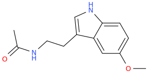 N-acetyl-1-(5-methoxy-indole-3-yl)-2-aminoethane.png