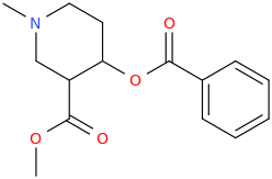 (1-methyl-3-carbomethoxypiperidine-4-yl-(carboxy))benzene.png