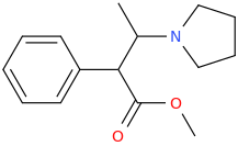 1-phenyl-2-(1-pyrrolidinyl)-1-carbomethoxypropane.png