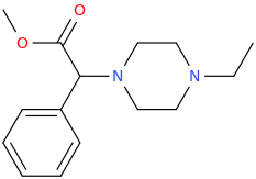 1-carbomethoxy-1-phenyl-1-(4-ethylpiperazinyl)methane.png