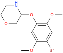 4-bromo-2,5-dimethoxyphenyl%203-morpholinyl%20ether.png