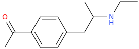 1-(4-(1-oxoethyl)phenyl)-2-ethylaminopropane.png