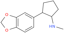 2-(3,4-methylenedioxyphenyl)-3-methylaminocyclopentane.png