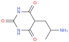 1-(2,4,6-trioxo-3,5-diazacyclohexyl)-2-aminopropane.png