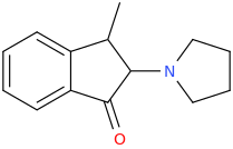 1-oxo-3-methyl-2-(pyrrolidinyl)-indane.png