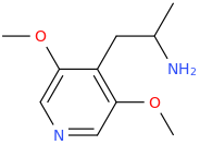 4-(2-aminopropyl)-3,5-dimethoxypyridine.png