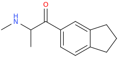 1-oxo-1-(indan-5-yl)-2-methylaminopropane.png