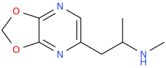 1-(2,3-methylenedioxypyrazinyl)-2-methylaminopropane.png