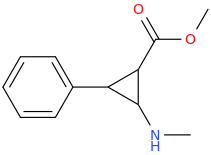 1-phenyl-2-methylamino-3-carbomethoxycyclopropane.png