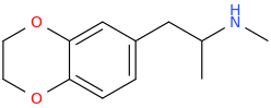 1-(1,4-dioxatetraline-6-yl)-2-methylaminopropane.png