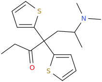 6-(dimethylamino)-4,4-di(thiophen-2-yl)-heptan-3-one.png