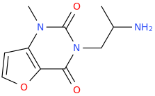 1-(4-methyl-5,7-di-oxo-4,6-di-aza-4,5,6,7-tetrahydrobenzofuran-6-yl)-2-aminopropane.png