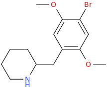 1-(4-bromo-2,5-dimethoxyphenyl)-1-(2-piperidinyl)methane.png