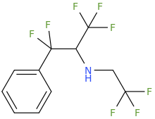 1-phenyl-1,1-difluoro-2-(2,2,2-trifluoroethylamino)-2-trifluoromethylethane.png
