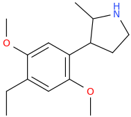 2-methyl-3-(4-ethyl-2,5-dimethoxyphenyl)pyrrolidine.png