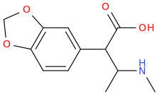 1-(3,4-methylenedioxyphenyl)-1-carboxy-2-methylaminopropane.png