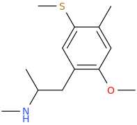 1-(4-methyl-5-methylmercapto-2-methoxyphenyl)-2-methylaminopropane.png