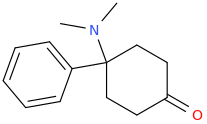 1-dimethylamino-1-phenyl-4-oxocyclohexane.png