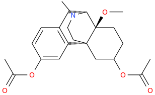 14-methoxy-3,6-diacetoxy-17methylmorphinan.png