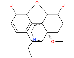 3,6-dimethoxy-4,5-epoxy-N-ethyl-14-methoxymorphinan.png