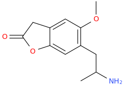 1-(2-oxo-3-oxa-6-methoxyindan-5-yl)-2-aminopropane.png