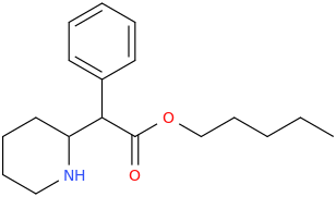 1-(carbopentoxy)-1-phenyl-1-(2-piperidinyl)-methane.png