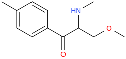 2-(2-oxapropyl)-2-methylamino-1-oxo-1-(4-methylphenyl)ethane.png