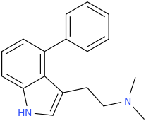 1-(4-phenylindole-3-yl)-2-dimethylaminoethane.png