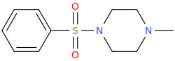  1-methylpiperazin-4-yl phenyl sulfone.png
