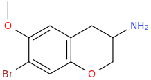6-methoxy-7-bromo-3-amino-1%2C2%2C3%2C4-tetrahydrobenzopyran.png