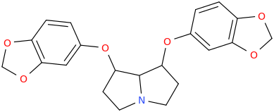 1,7-di(3,4-methylenedioxyphenoxy)perhydropyrrolizine.png