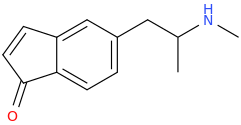 1-(3-oxoindene-6-yl)-2-methylaminopropane.png