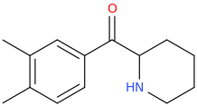 1-(3,4-dimethylphenyl)-1-oxo-1-(2-piperidinyl)-methane.png